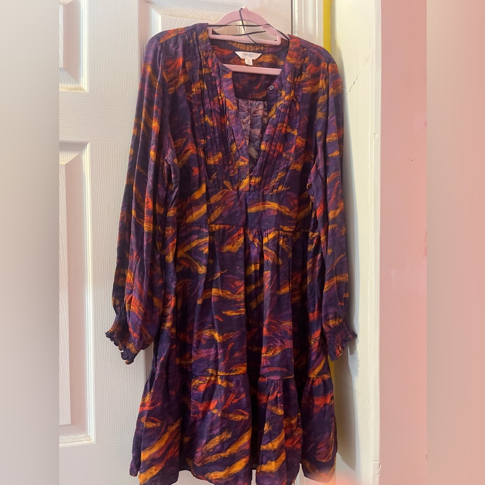 Terra & Sky Colorful Swirl dress
